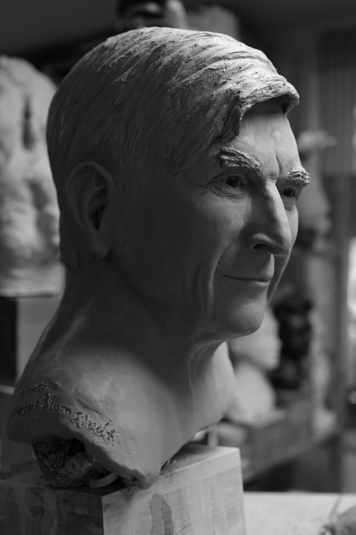 Sculpture by Karl-Magnus Fredriksson — Herbert Blomstedt