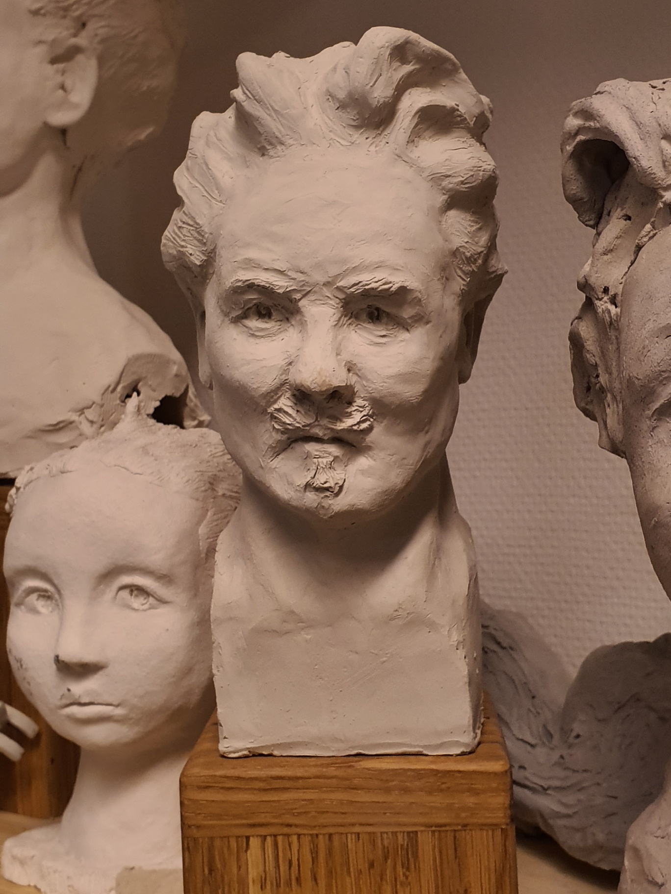 Miniature of A. Strindberg